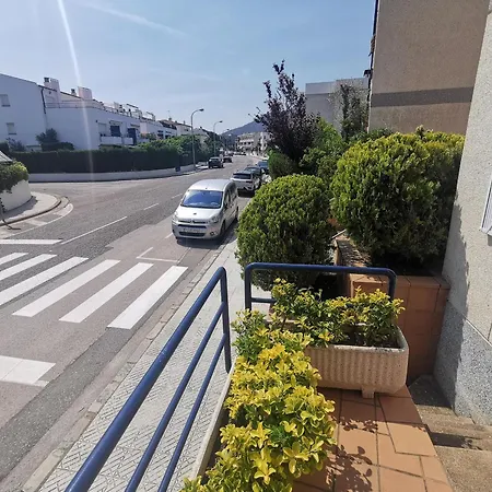 Encantador Cerca De La Playa Con Terraza En Llançà, Sant Carles - Es-89-119 Appartement